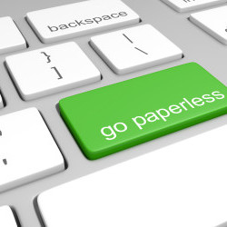 Go paperless and save money